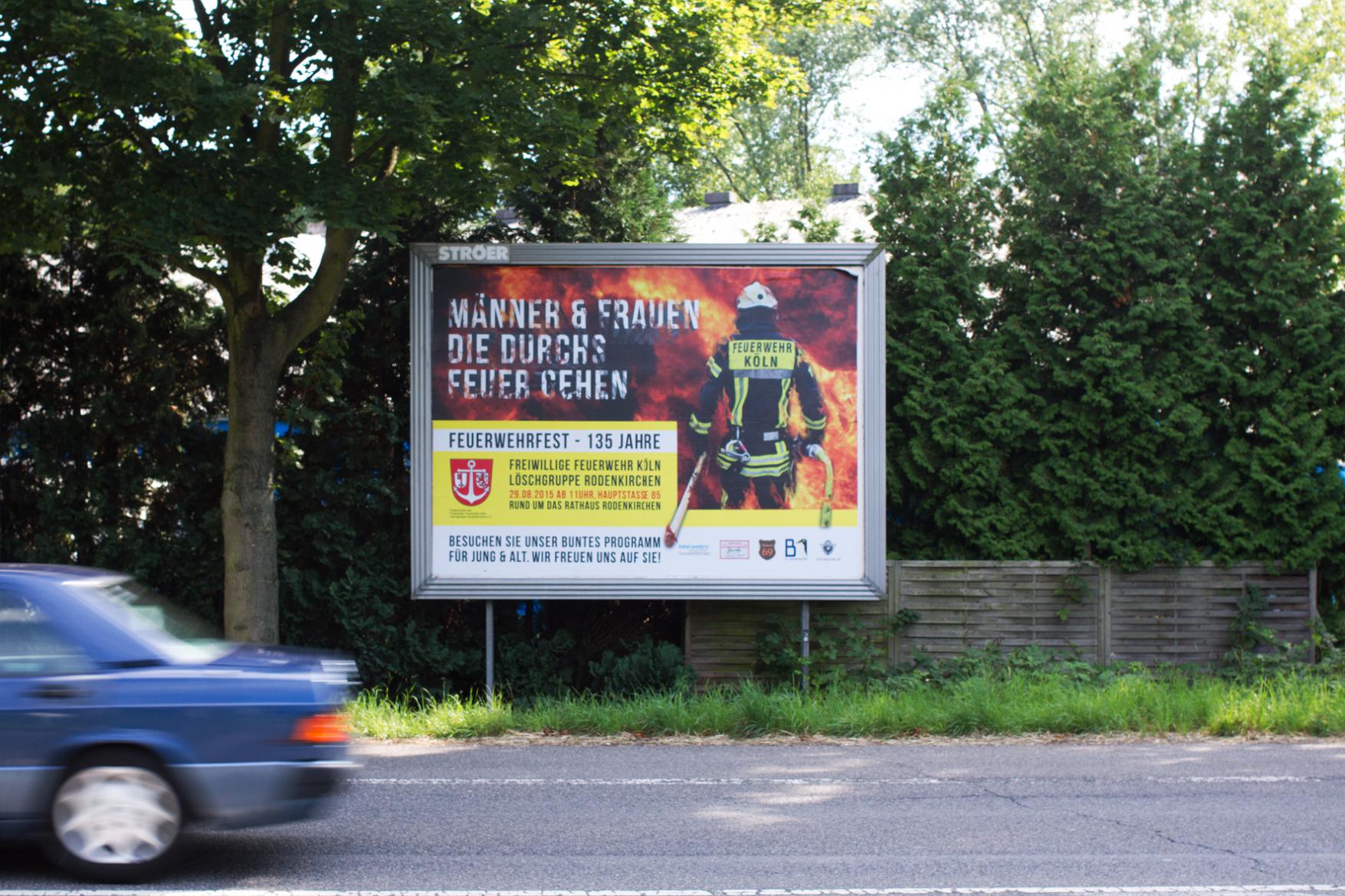 Freiwillige-Feuerwehr-Plakat Bild